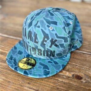 NWOT Harley Davidson Camo 59Fifty Hat